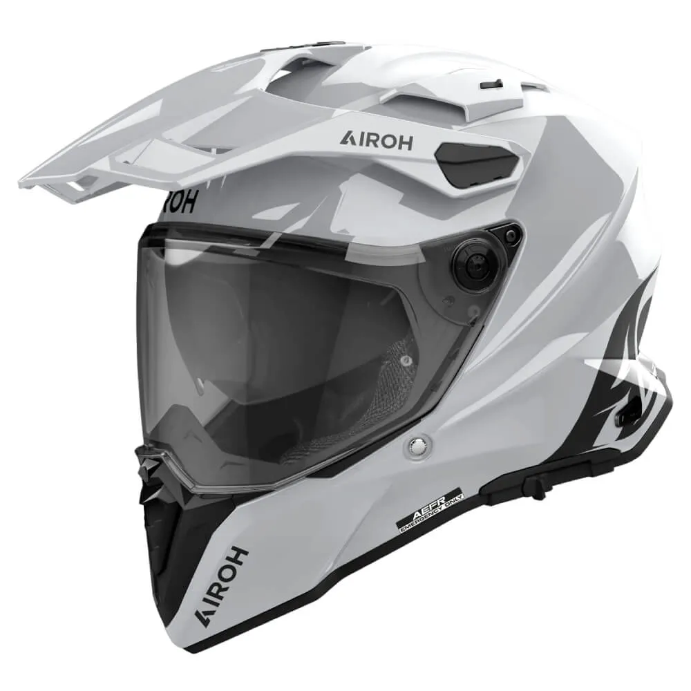 Airoh Commander 2 Helmet Cement Grey Gloss