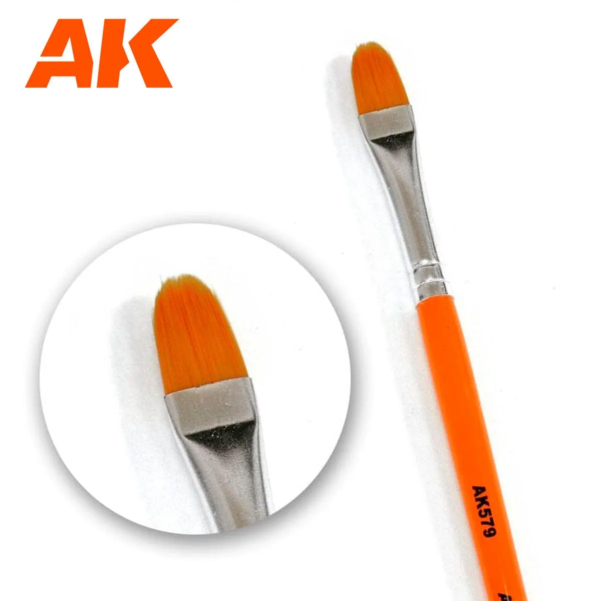 AK Interactive Weathering Brush - Rounded