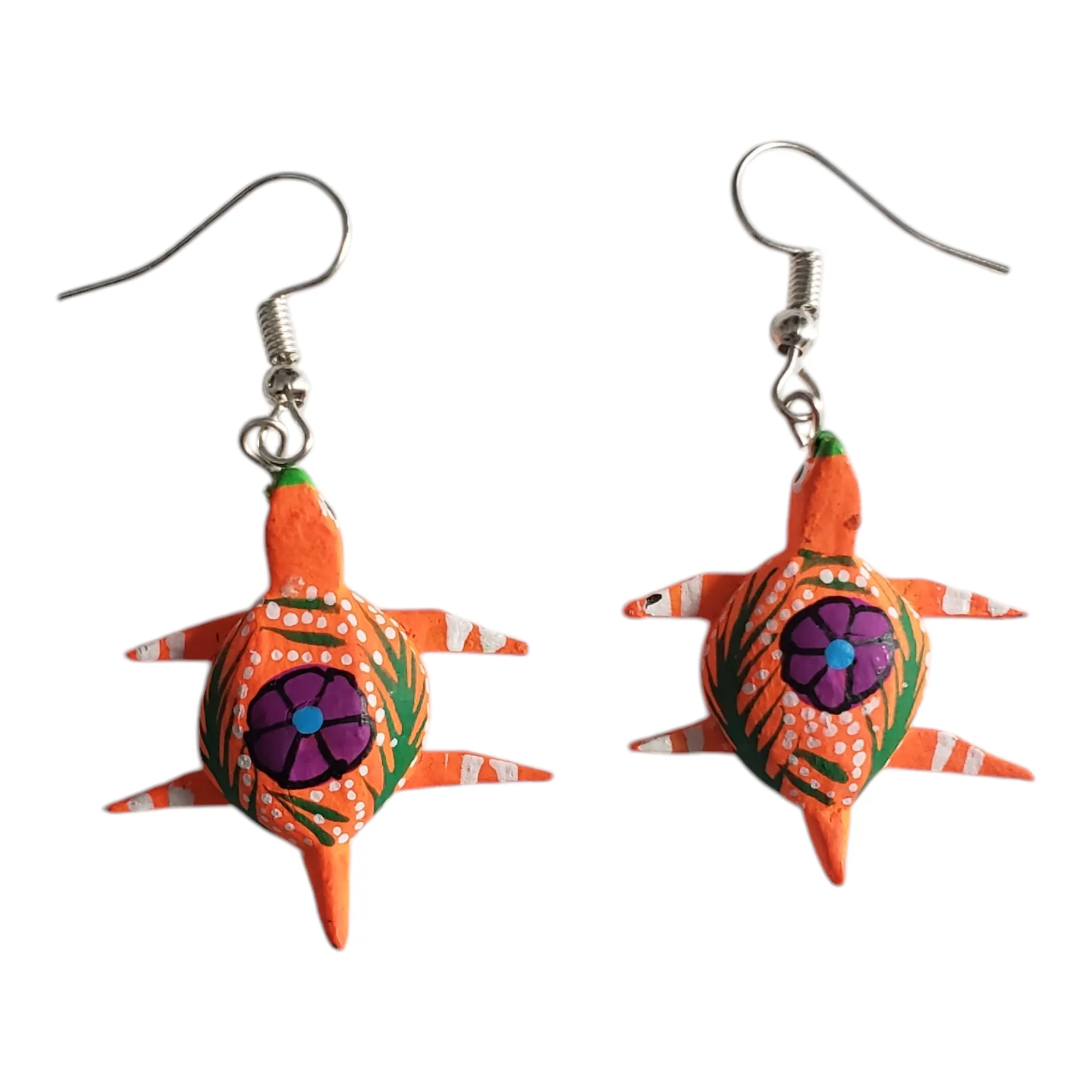 Alebrije Earrings from Oaxaca Mexico