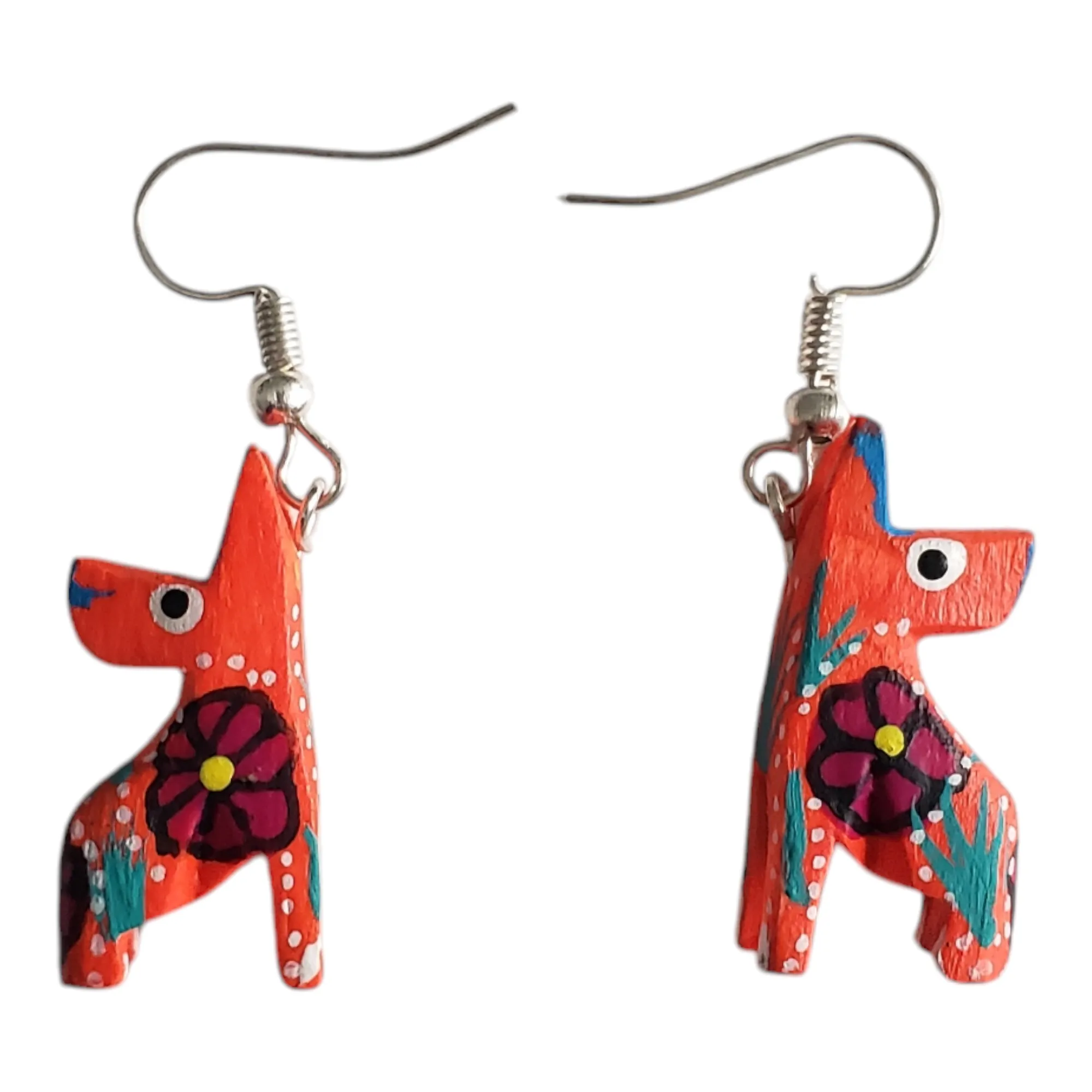 Alebrije Earrings from Oaxaca Mexico