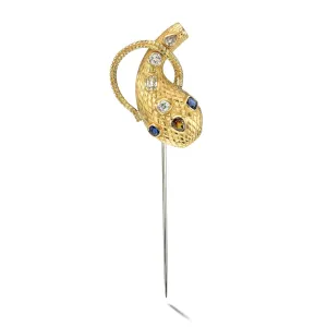 ALEXANDRIA SERPENT PIN