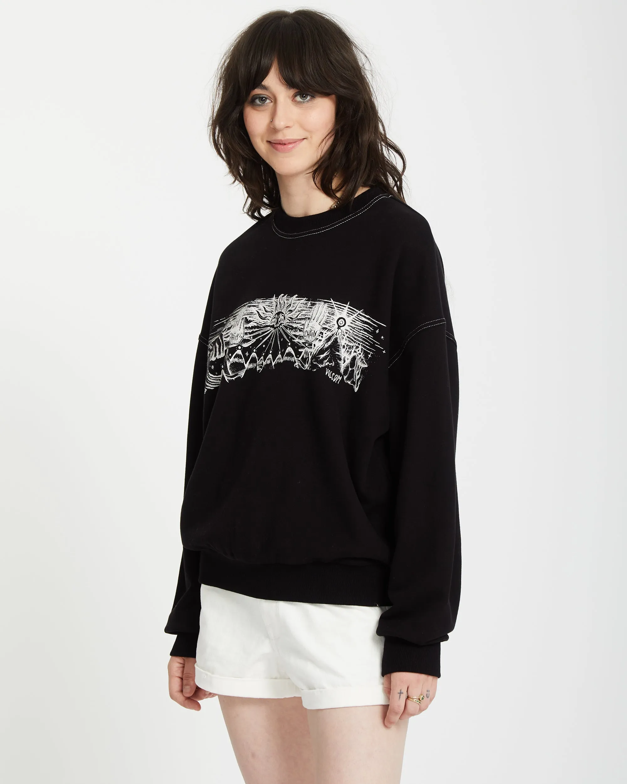 Alix Sweatshirt - BLACK