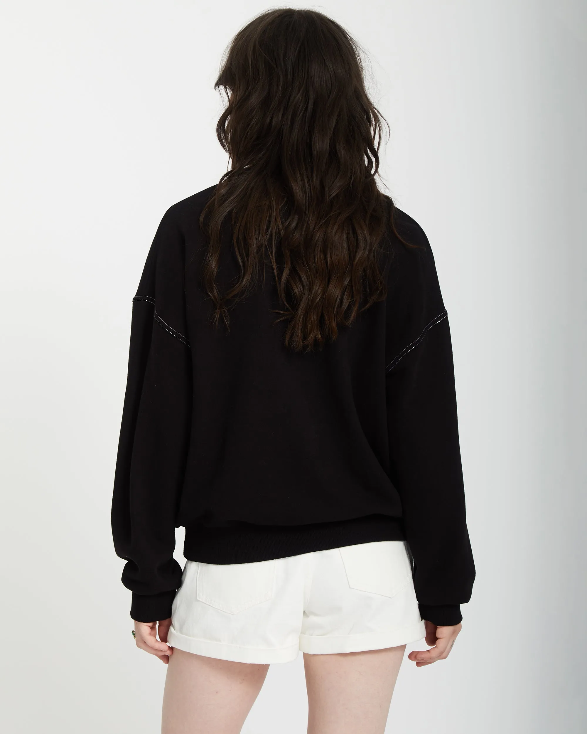 Alix Sweatshirt - BLACK