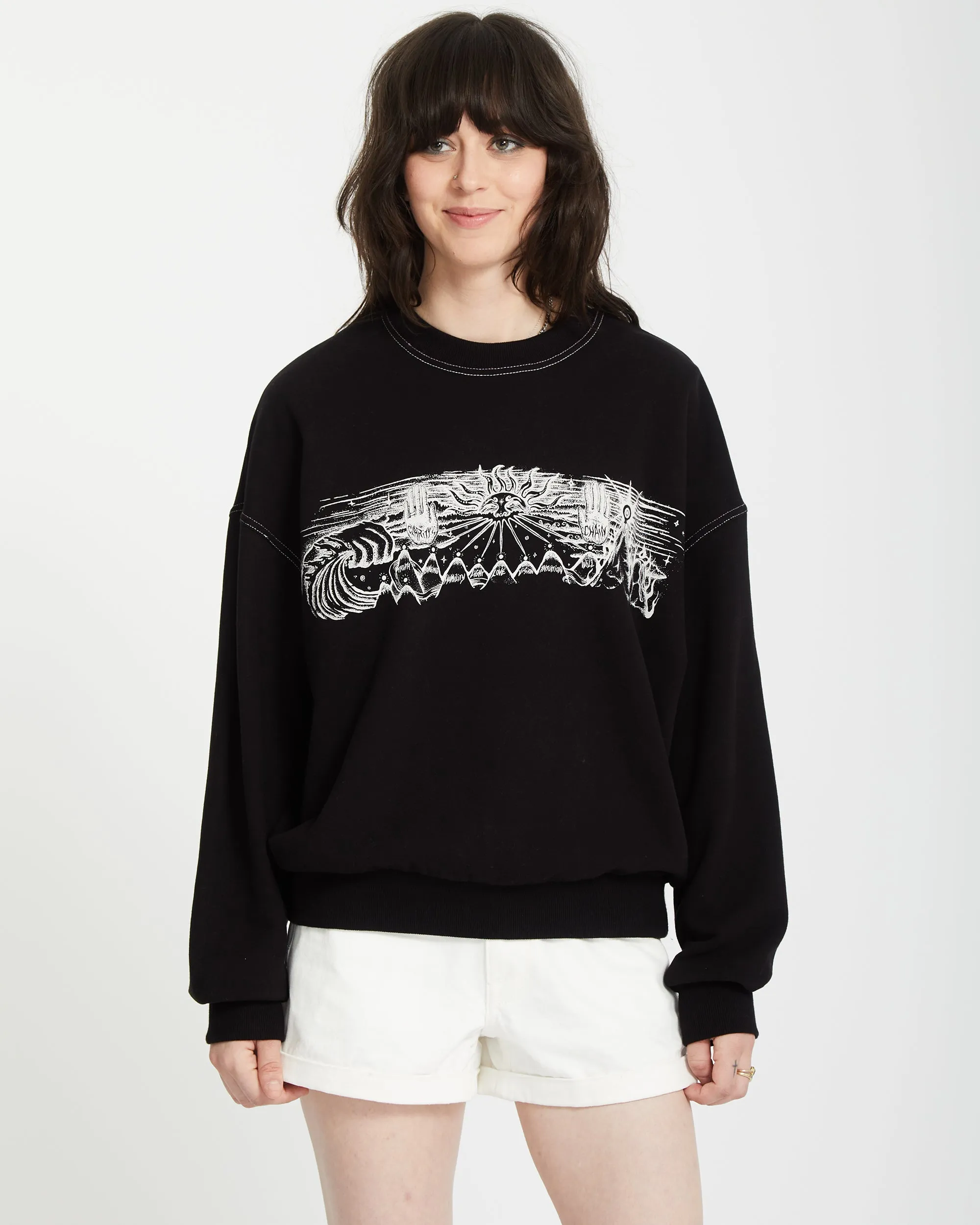 Alix Sweatshirt - BLACK