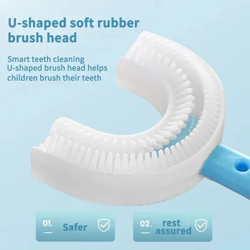 All Rounded Children U Shape Toothbrush