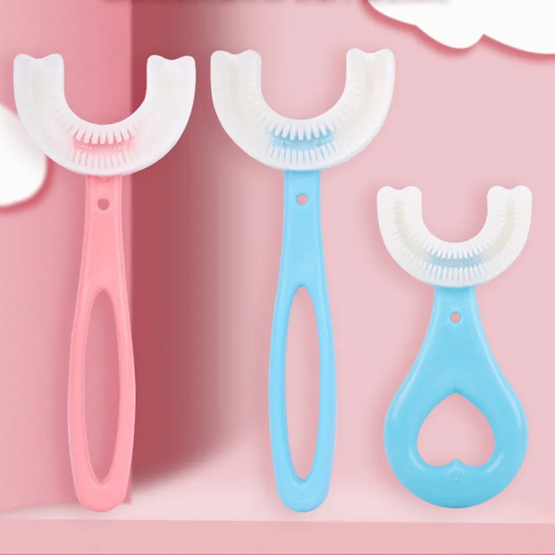 All Rounded Children U Shape Toothbrush