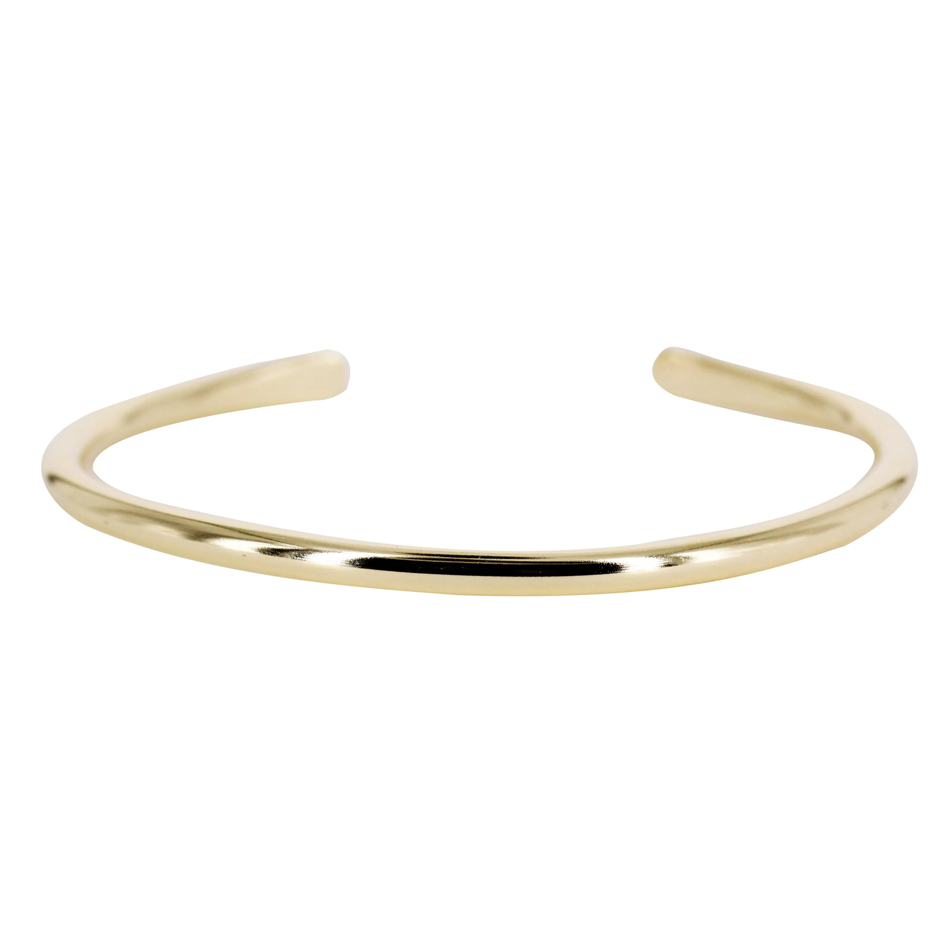 Aly Rounded Heavy Weight Cuff Bracelet