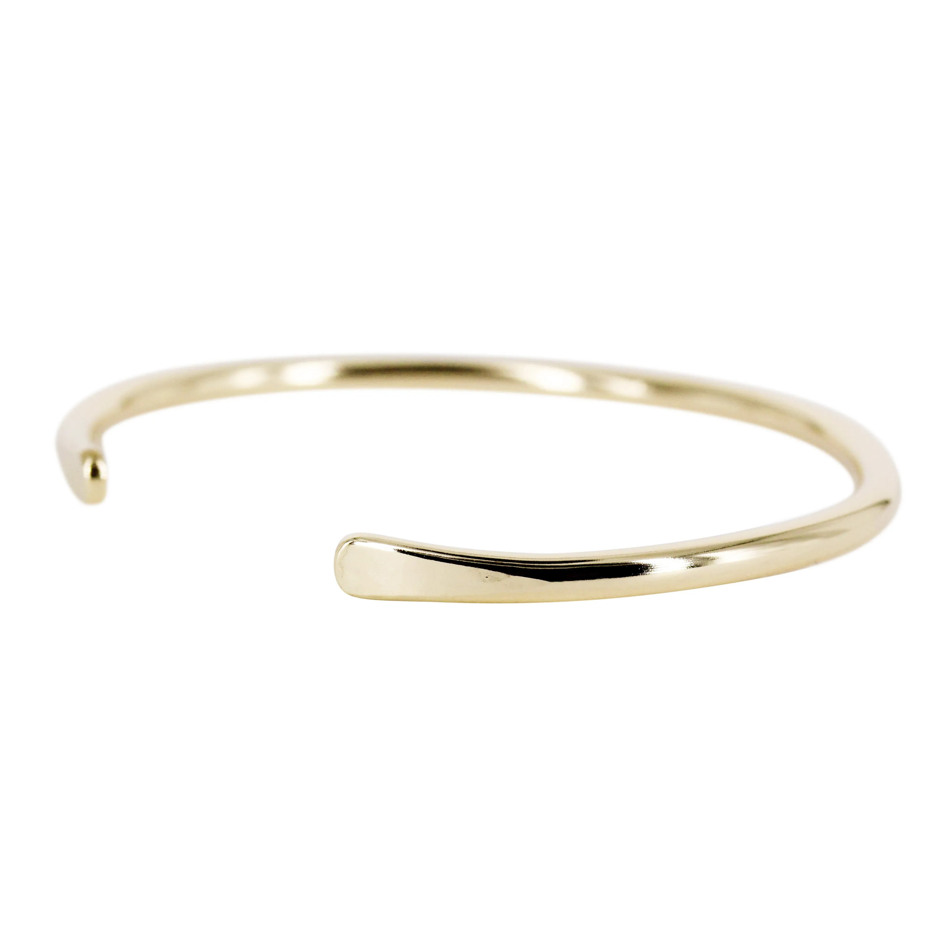 Aly Rounded Heavy Weight Cuff Bracelet