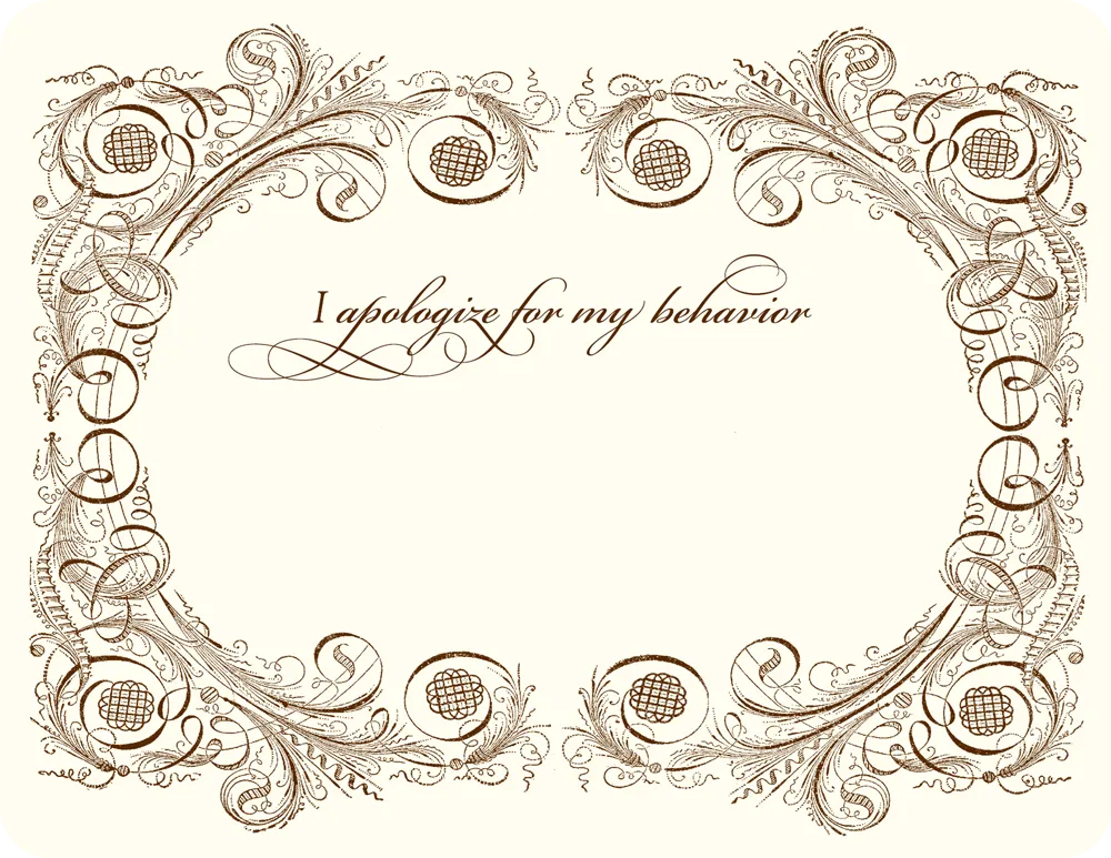 Apology Notes (10 pk)