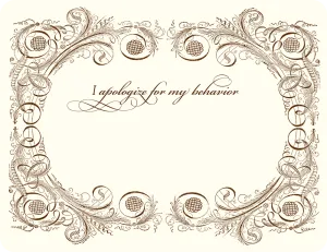 Apology Notes (10 pk)