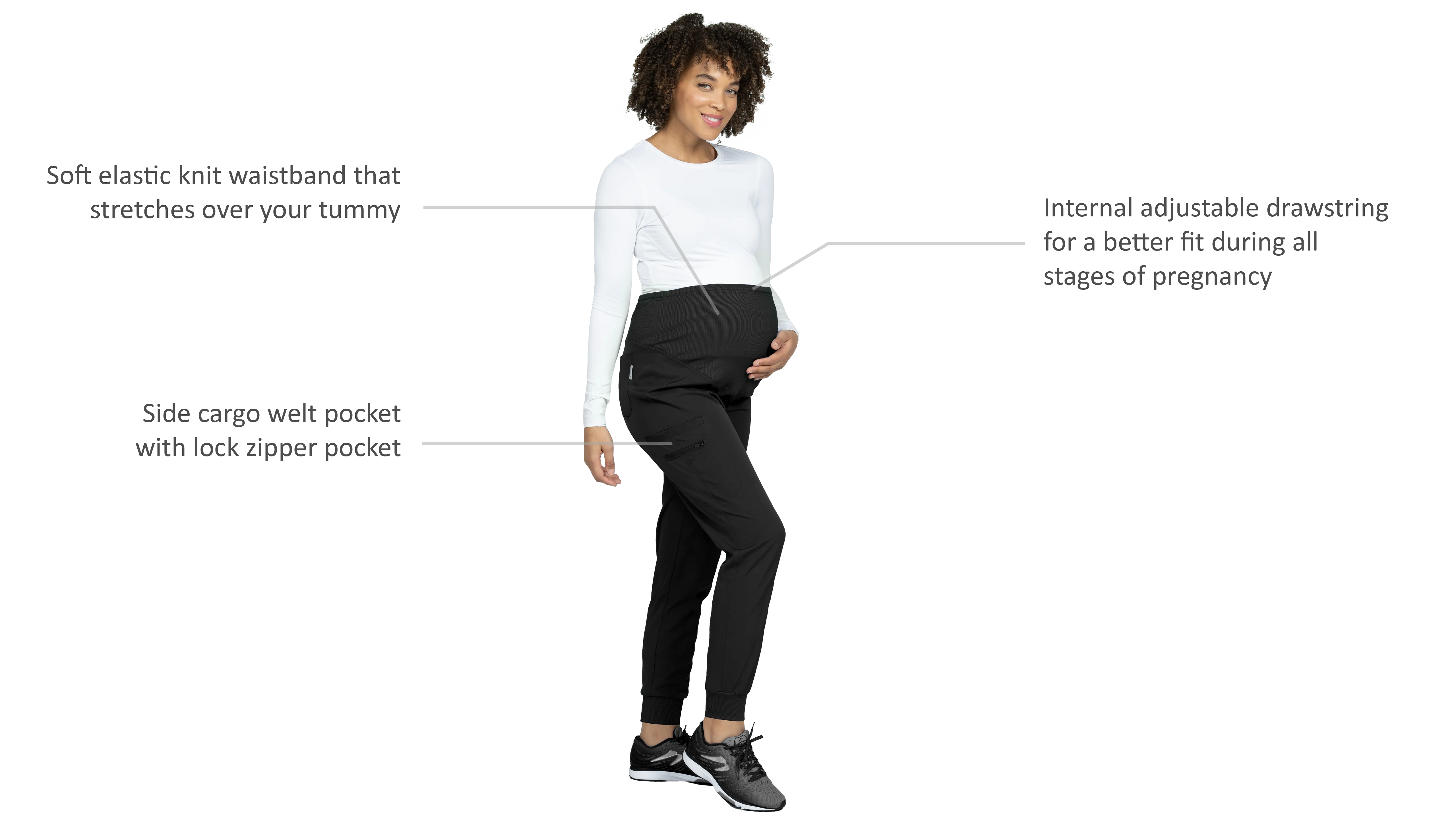 Ava & Me Maternity Jogger Pant