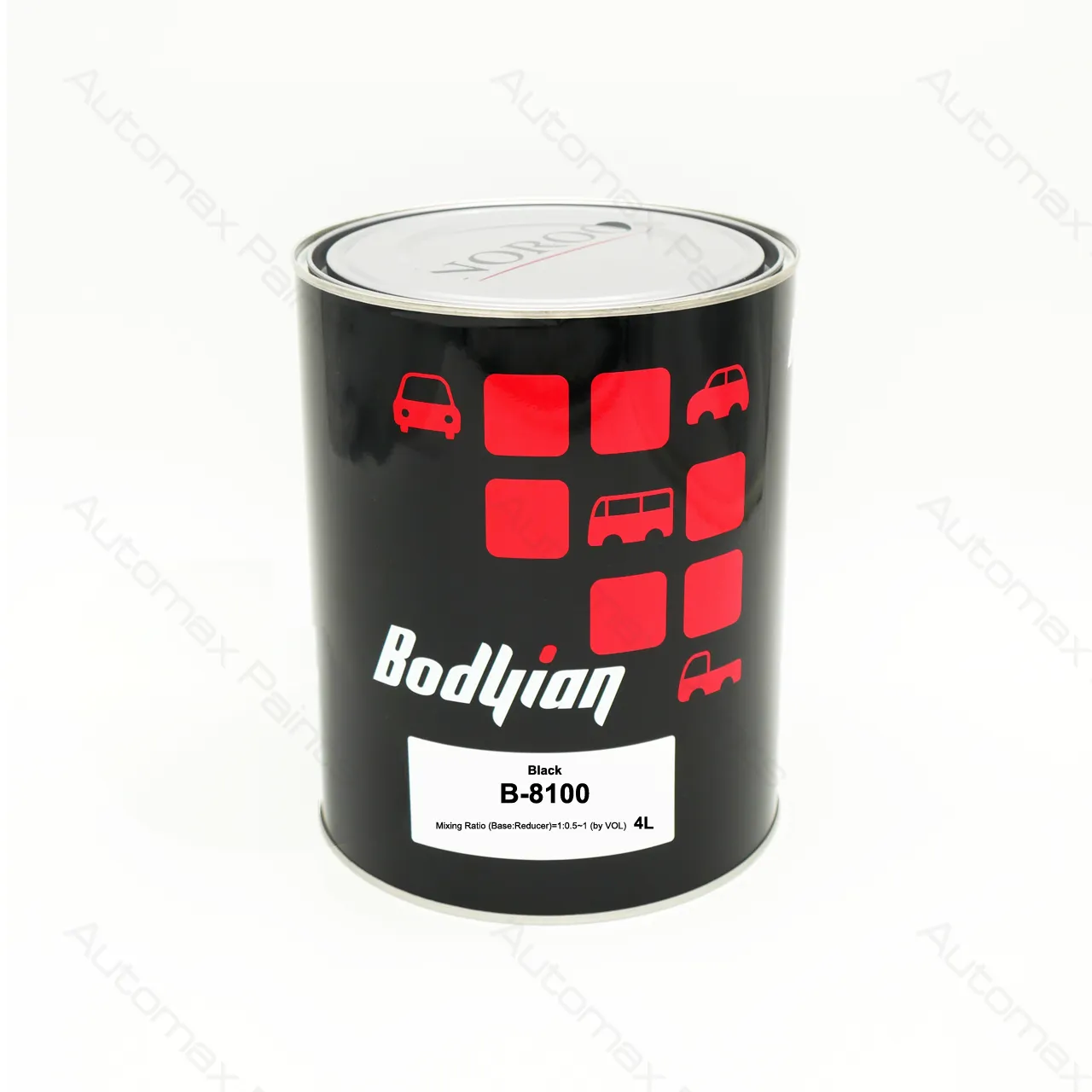 B-8100 Black 4Lt/Can