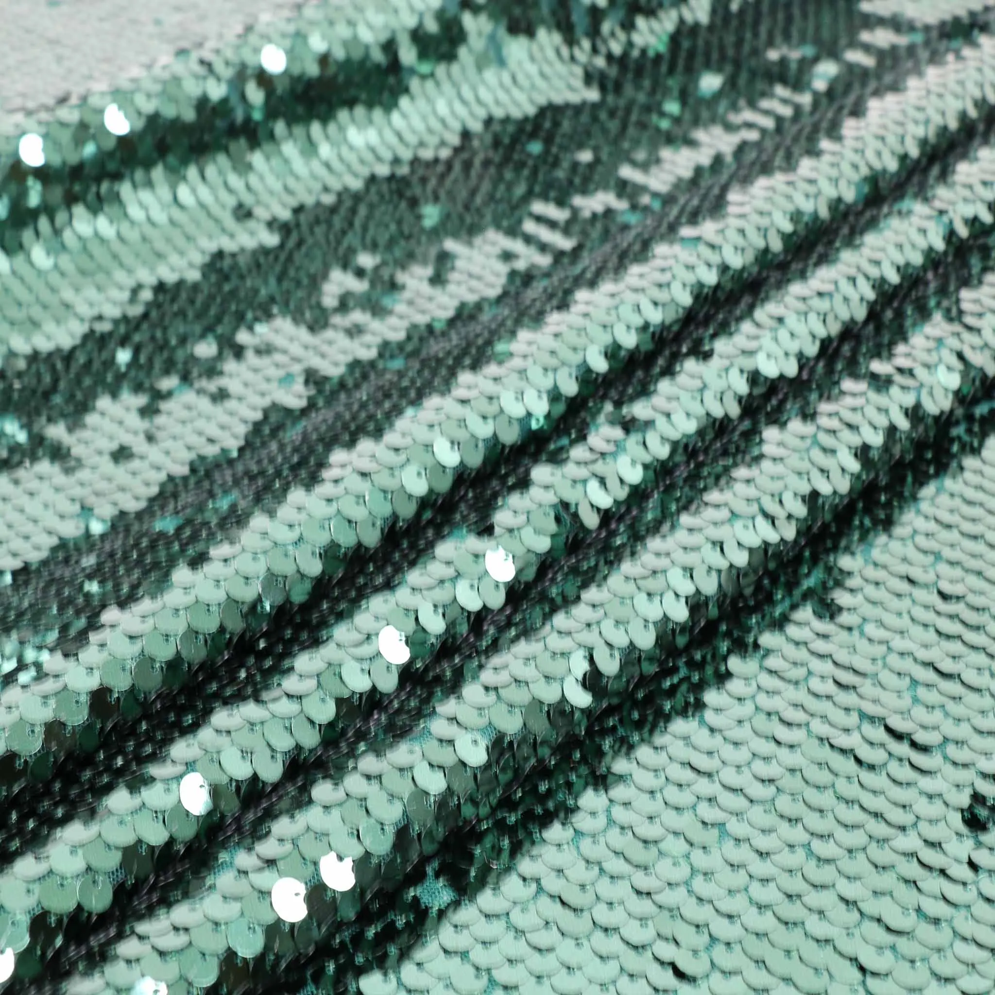 B-Stock - Sequin Fabric - Green