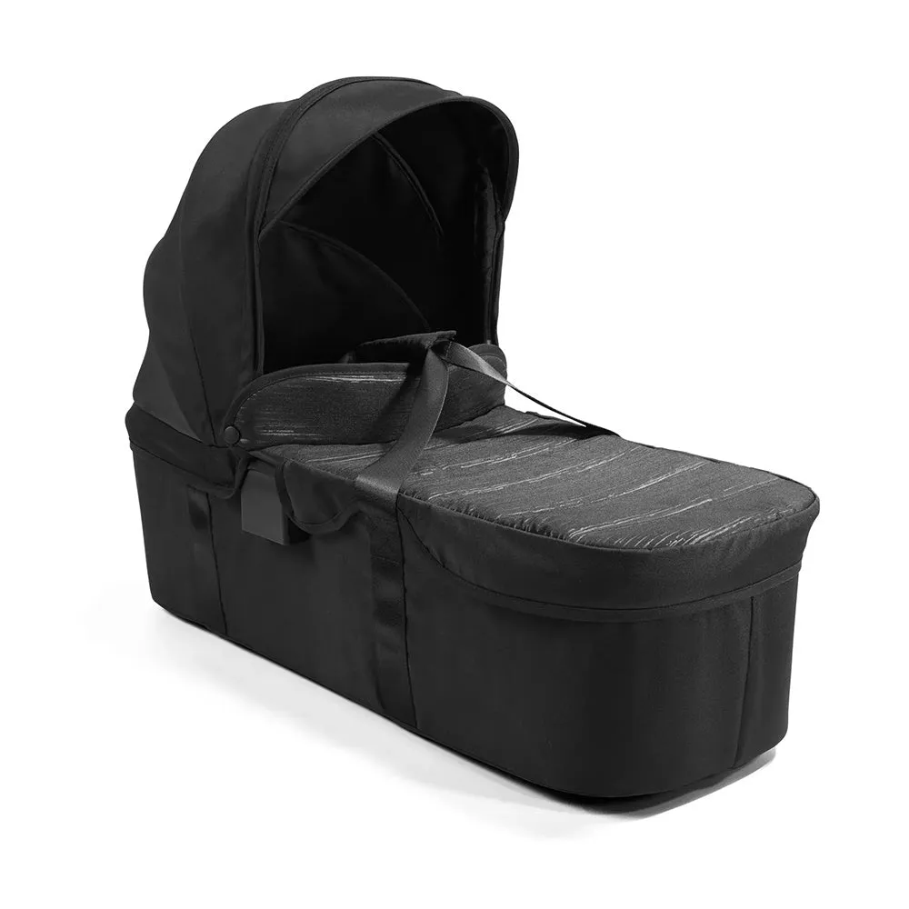 Baby Jogger City Tour 2 Double Stroller in Pitch Black with Carrycot