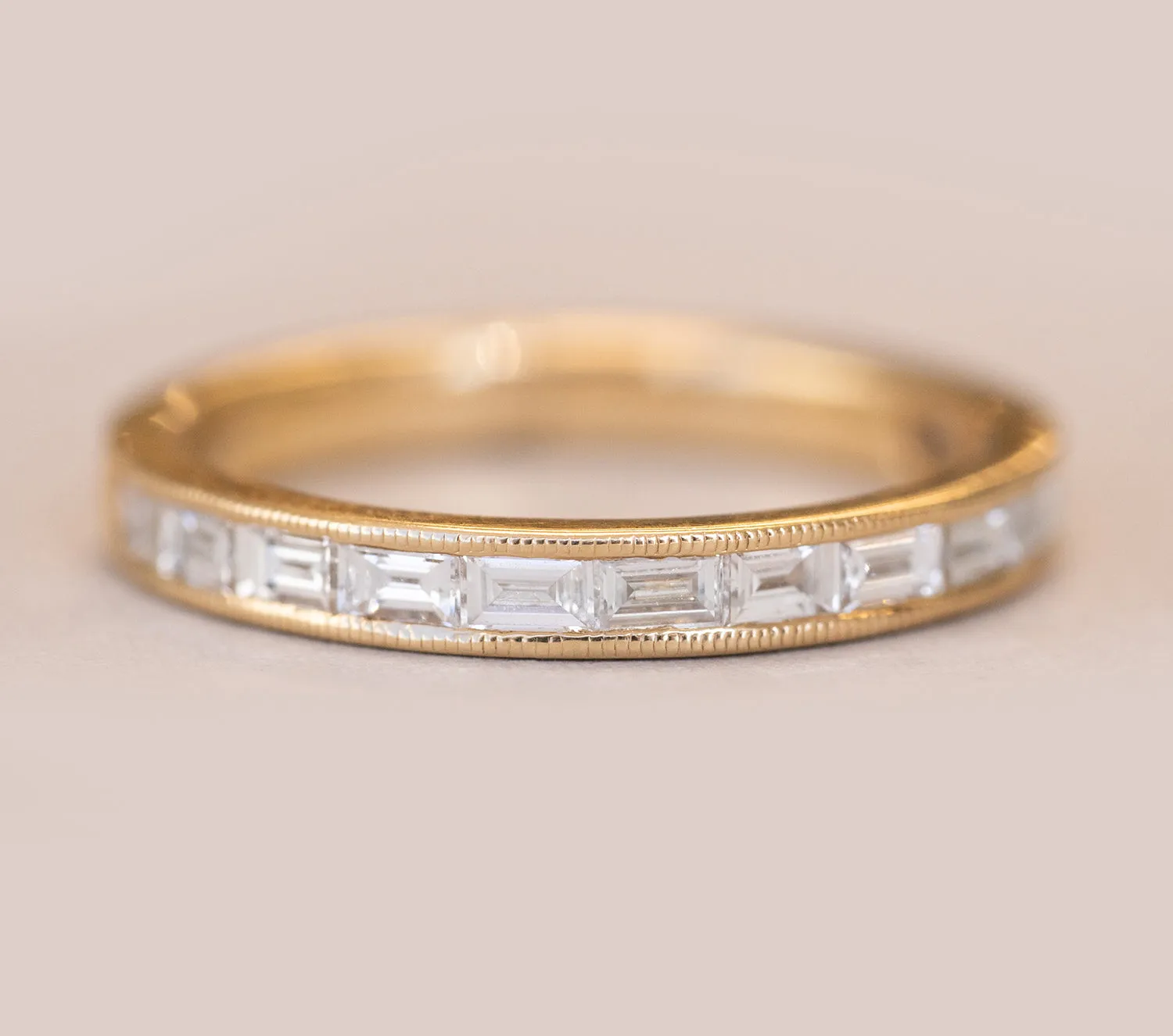 Baguette Diamond Band