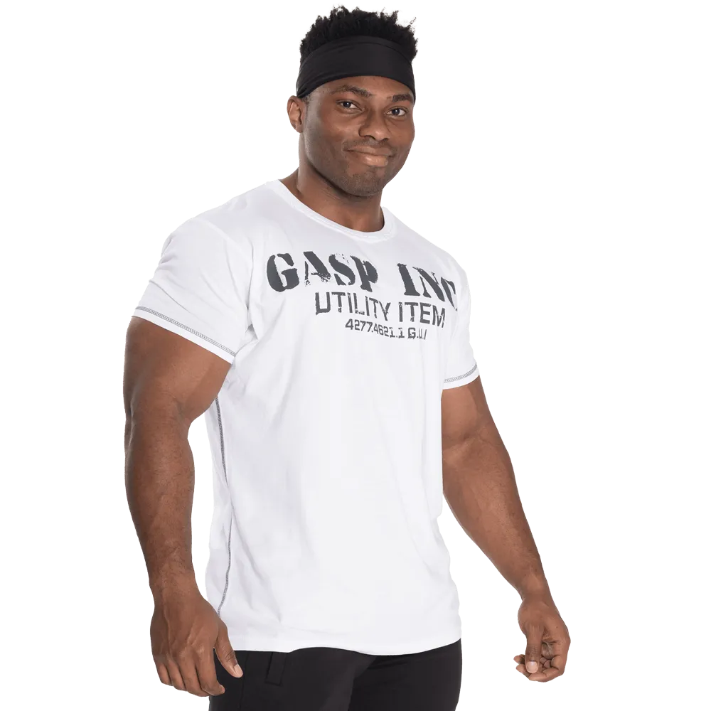 Basic Utility Tee - White