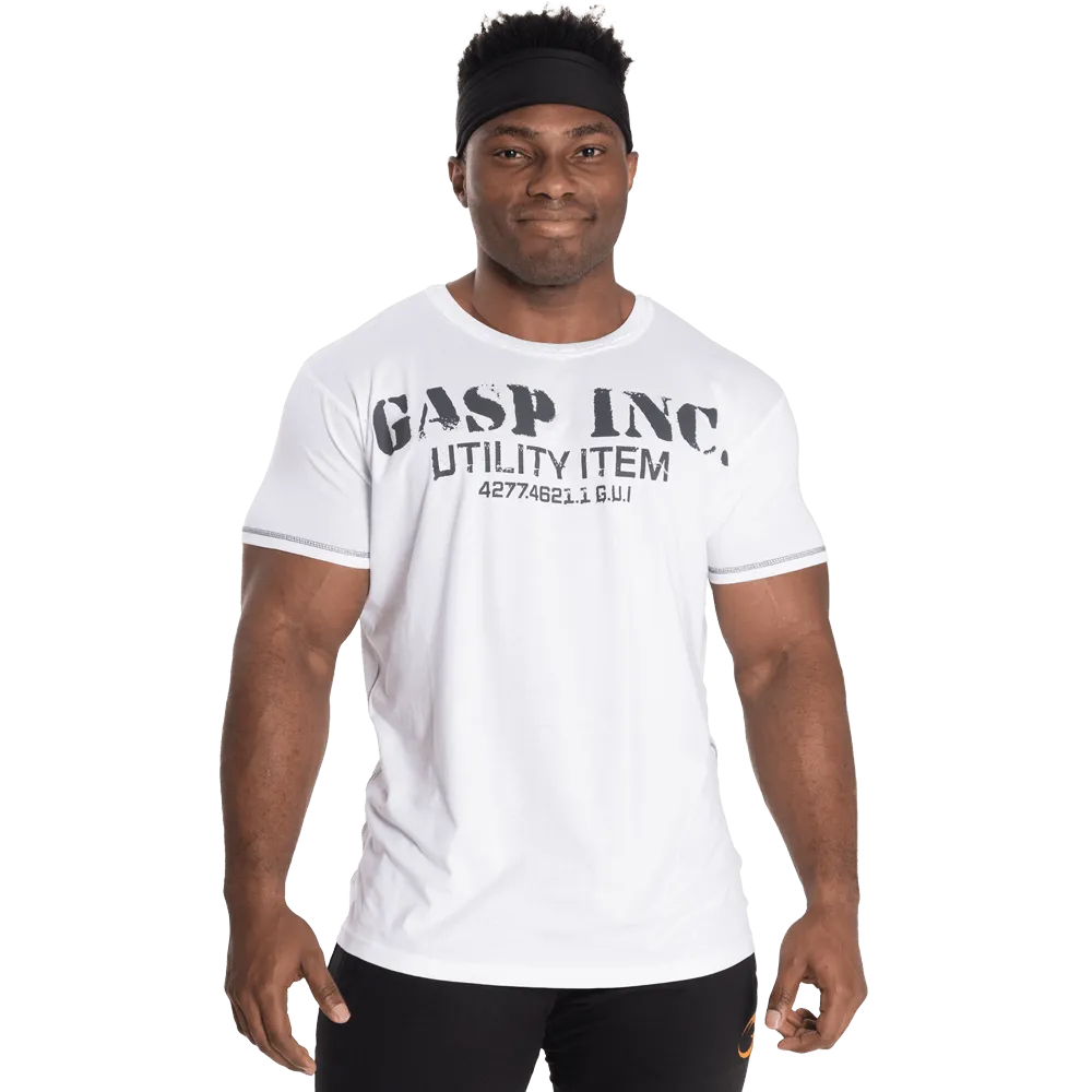 Basic Utility Tee - White