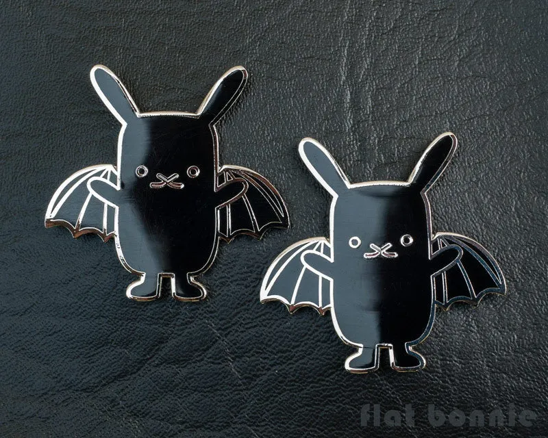 BatBun Bat x Bunny enamel pin - Cute lapel pin
