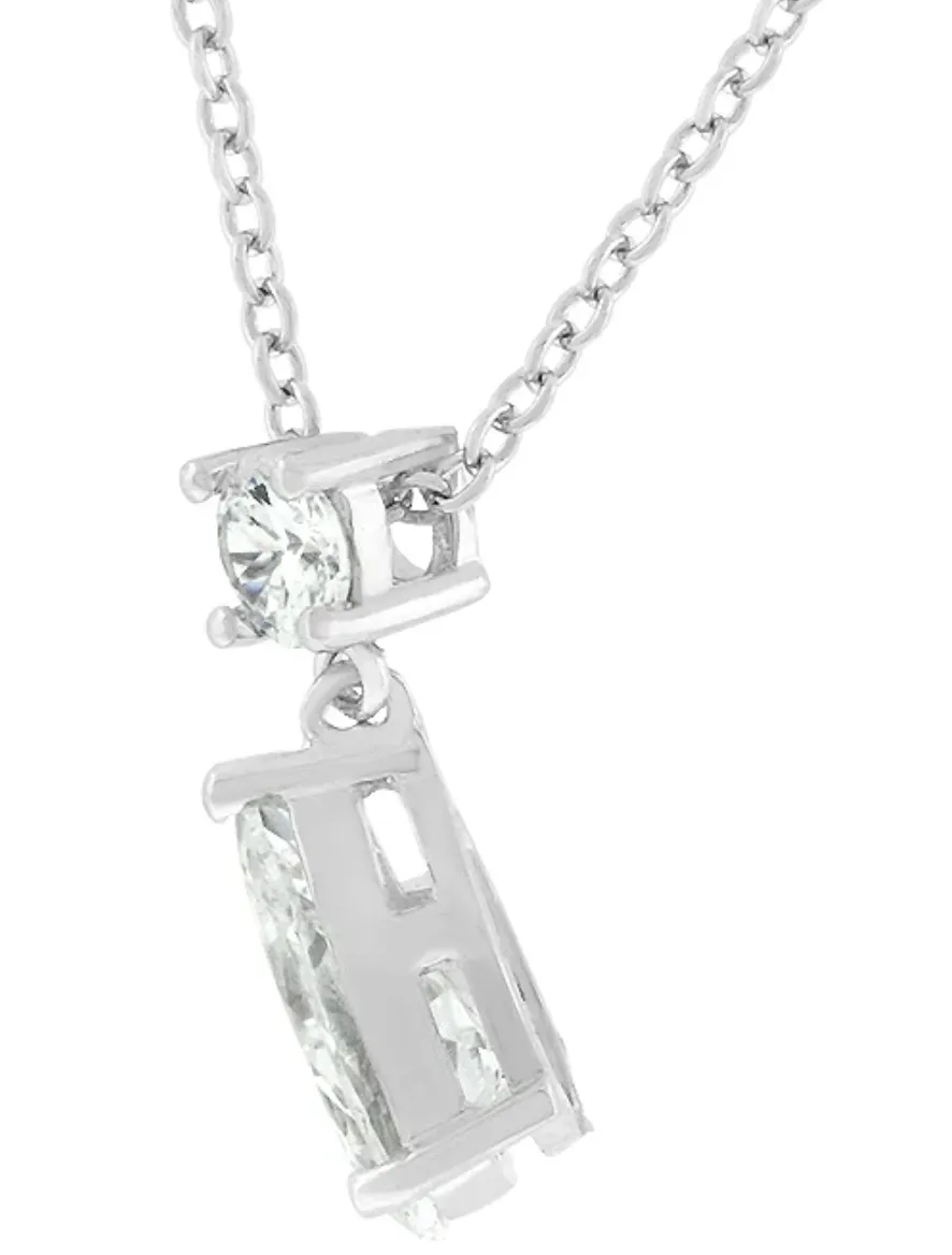 Belle Pear Cut Necklace