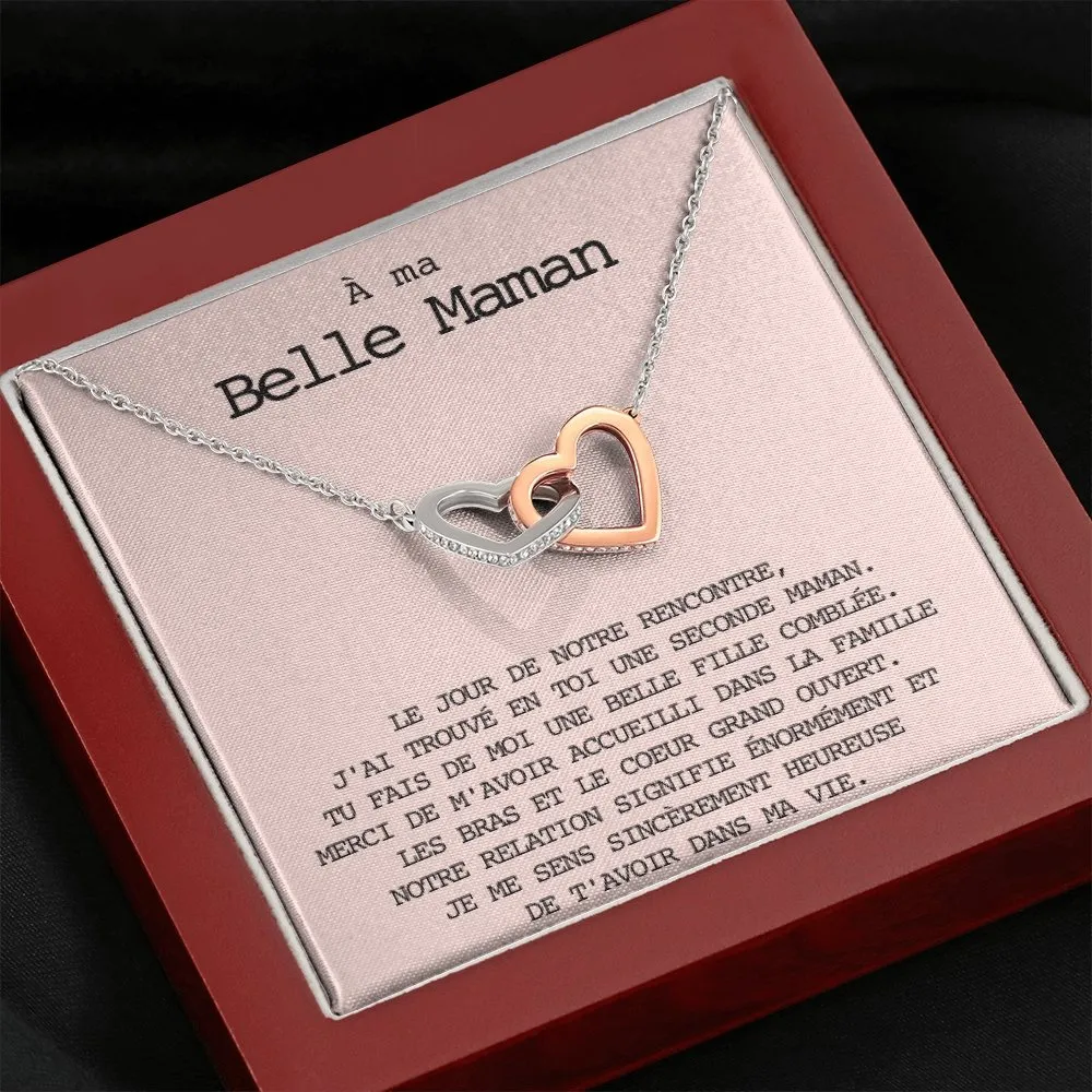BELMOM • COLLIER BELLE-MÈRE DOUBLE COEUR