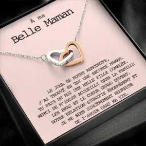 BELMOM • COLLIER BELLE-MÈRE DOUBLE COEUR
