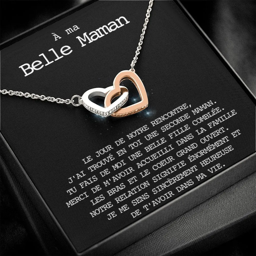 BELMOM • COLLIER BELLE-MÈRE DOUBLE COEUR