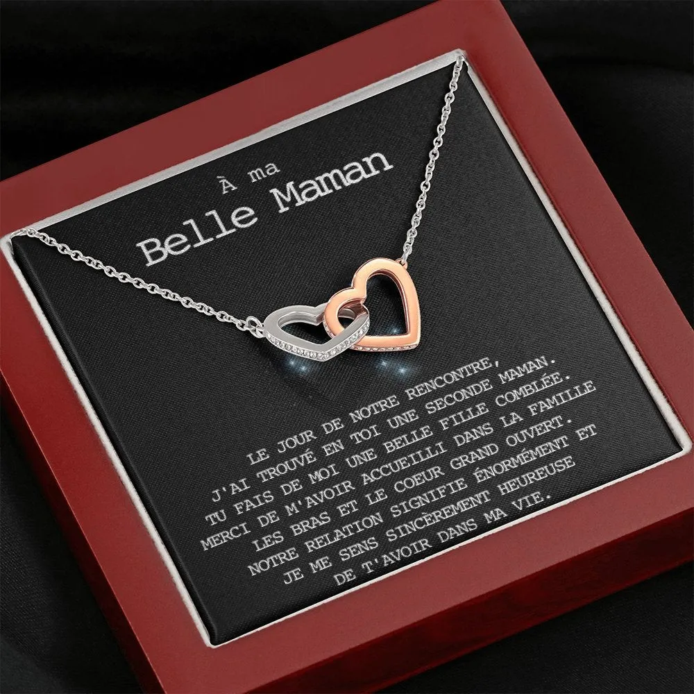 BELMOM • COLLIER BELLE-MÈRE DOUBLE COEUR