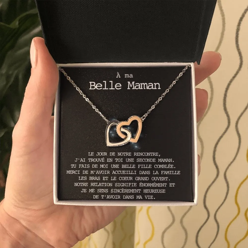 BELMOM • COLLIER BELLE-MÈRE DOUBLE COEUR