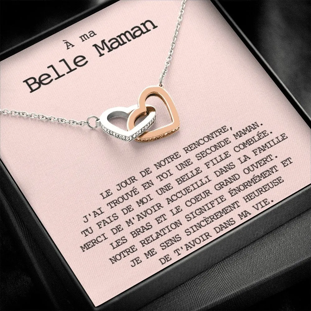 BELMOM • COLLIER BELLE-MÈRE DOUBLE COEUR