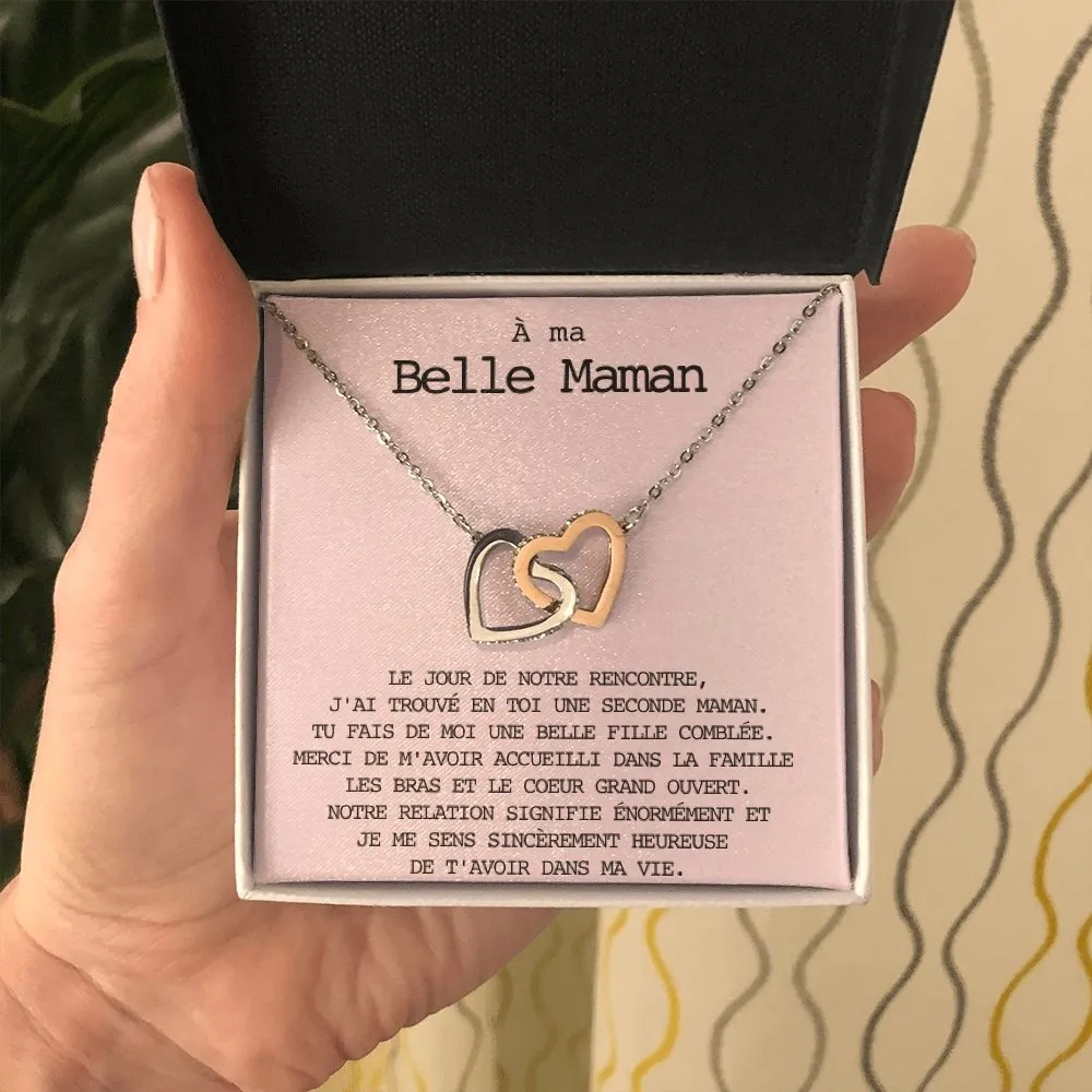 BELMOM • COLLIER BELLE-MÈRE DOUBLE COEUR