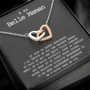 BELMOM • COLLIER BELLE-MÈRE DOUBLE COEUR
