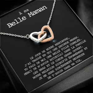 BELMOM • COLLIER BELLE-MÈRE DOUBLE COEUR