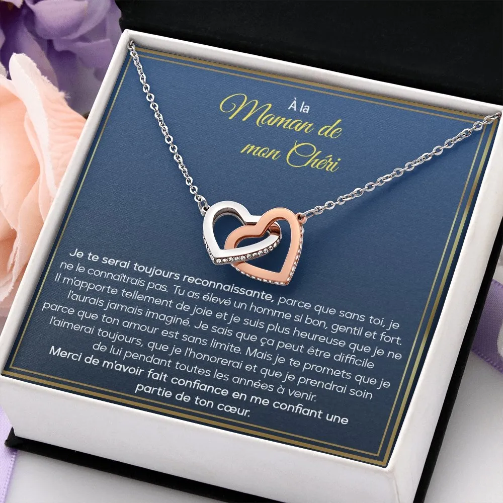 BELMOM • COLLIER BELLE-MÈRE Double Cœur