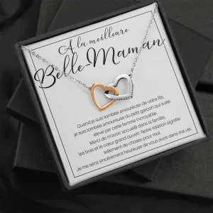 BELMOM • COLLIER BELLE-MÈRE Double Cœur