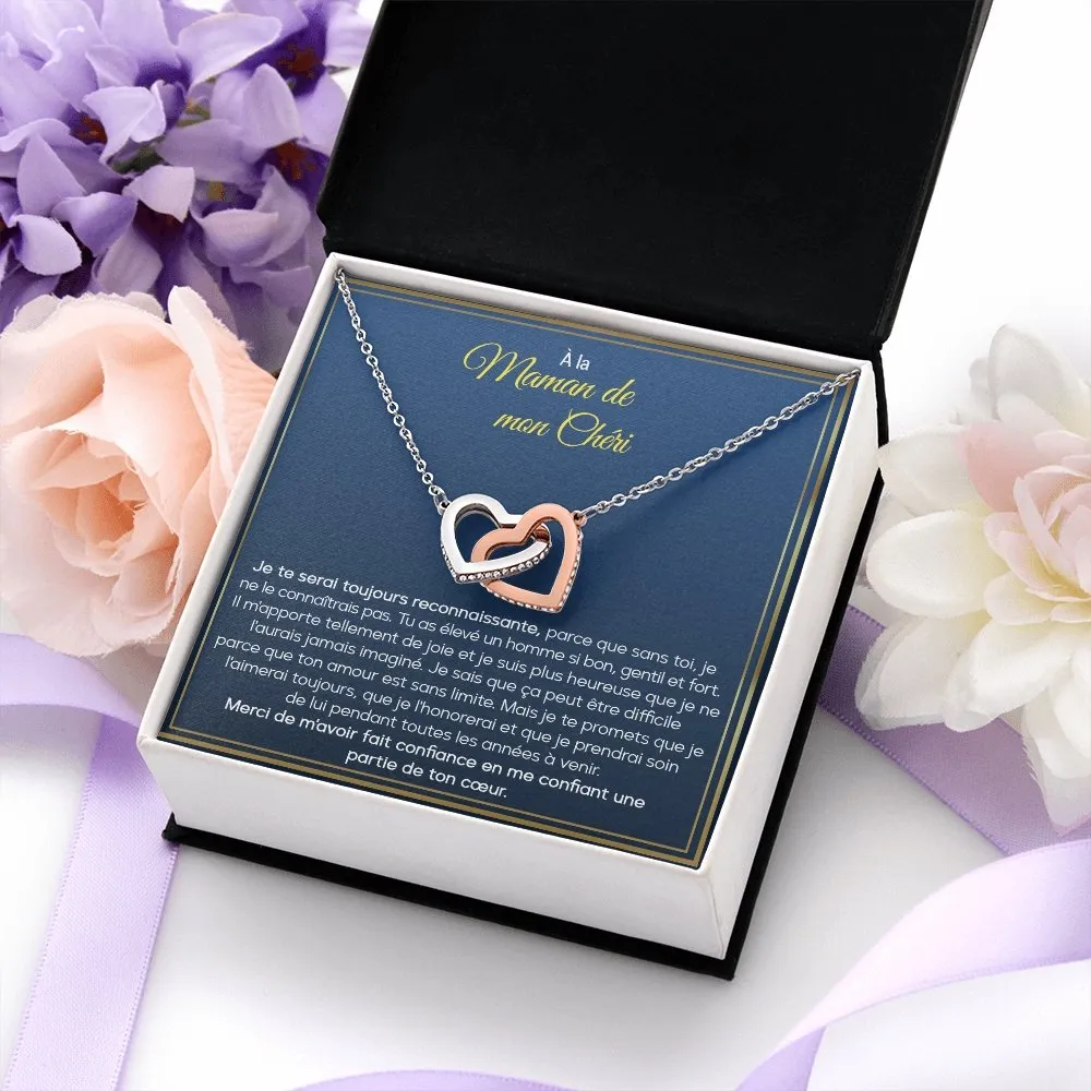 BELMOM • COLLIER BELLE-MÈRE Double Cœur