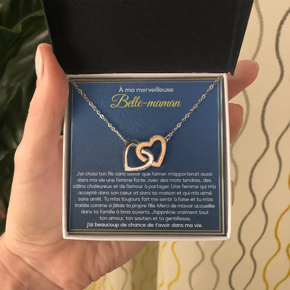 BELMOM • COLLIER BELLE-MÈRE Double Cœur