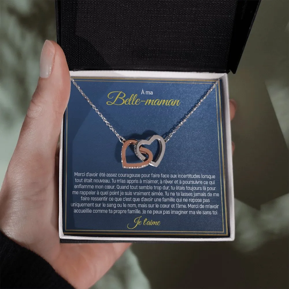 BELMOM • COLLIER BELLE-MÈRE Double Cœur