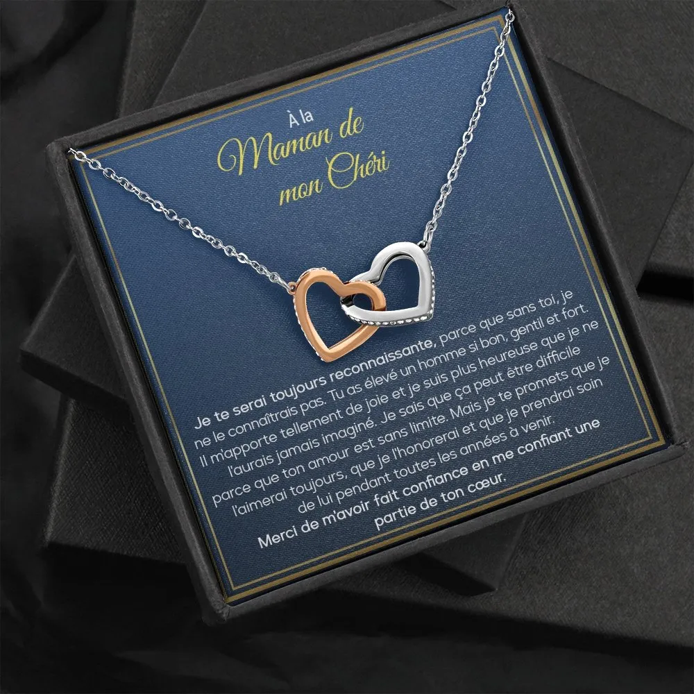 BELMOM • COLLIER BELLE-MÈRE Double Cœur