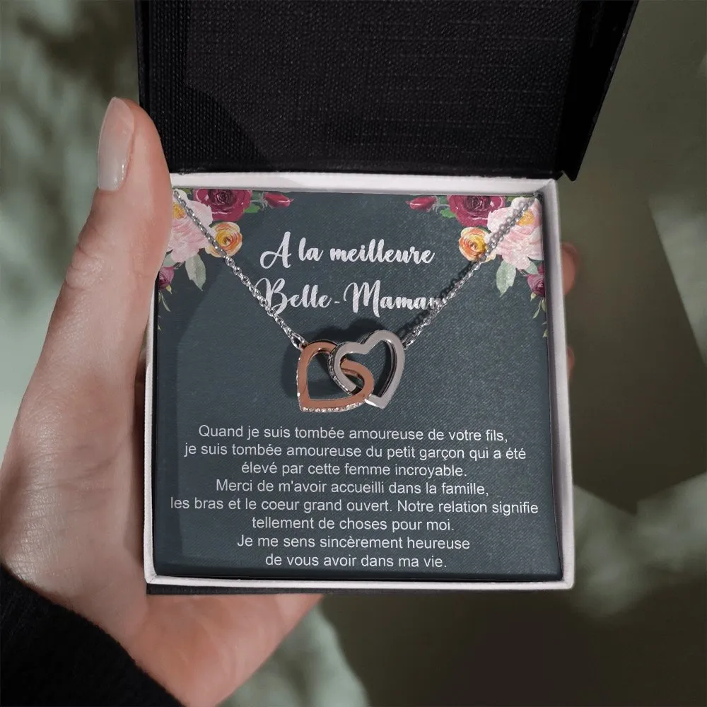 BELMOM • COLLIER BELLE-MÈRE Double Cœur