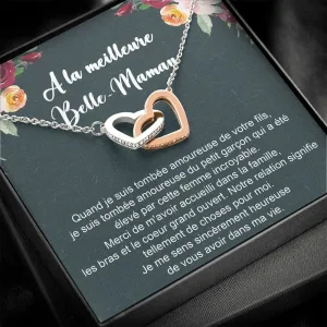 BELMOM • COLLIER BELLE-MÈRE Double Cœur