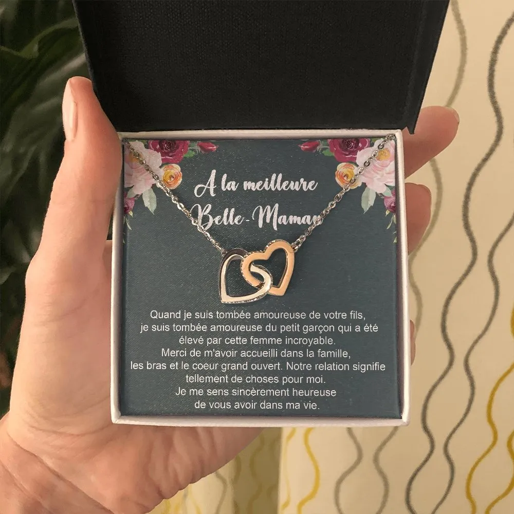 BELMOM • COLLIER BELLE-MÈRE Double Cœur