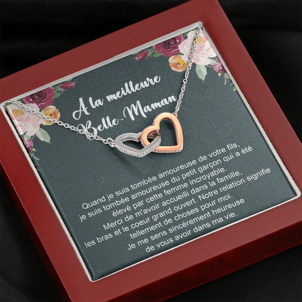 BELMOM • COLLIER BELLE-MÈRE Double Cœur