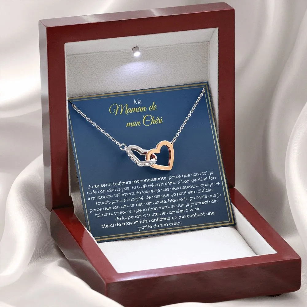 BELMOM • COLLIER BELLE-MÈRE Double Cœur