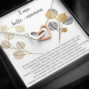 BELMOM • COLLIER BELLE-MÈRE Double Cœur