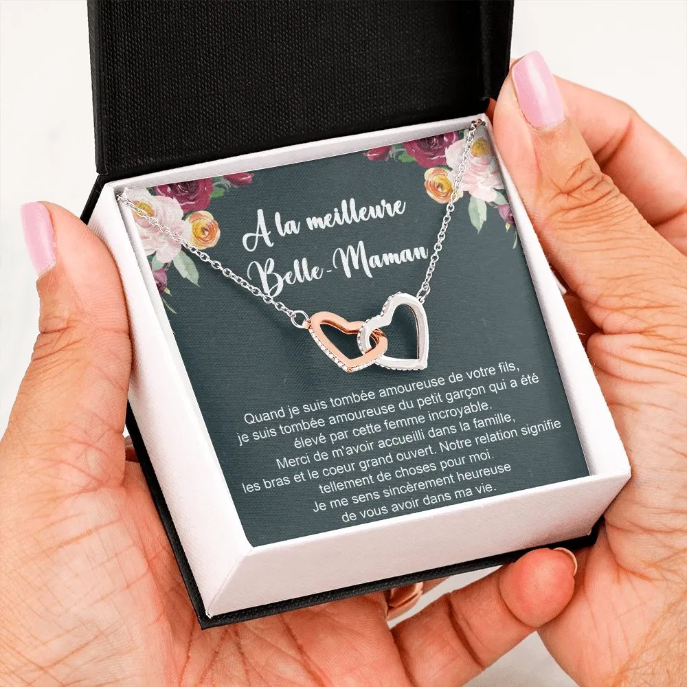 BELMOM • COLLIER BELLE-MÈRE Double Cœur