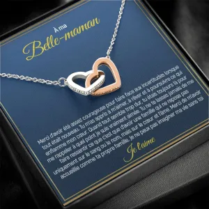 BELMOM • COLLIER BELLE-MÈRE Double Cœur