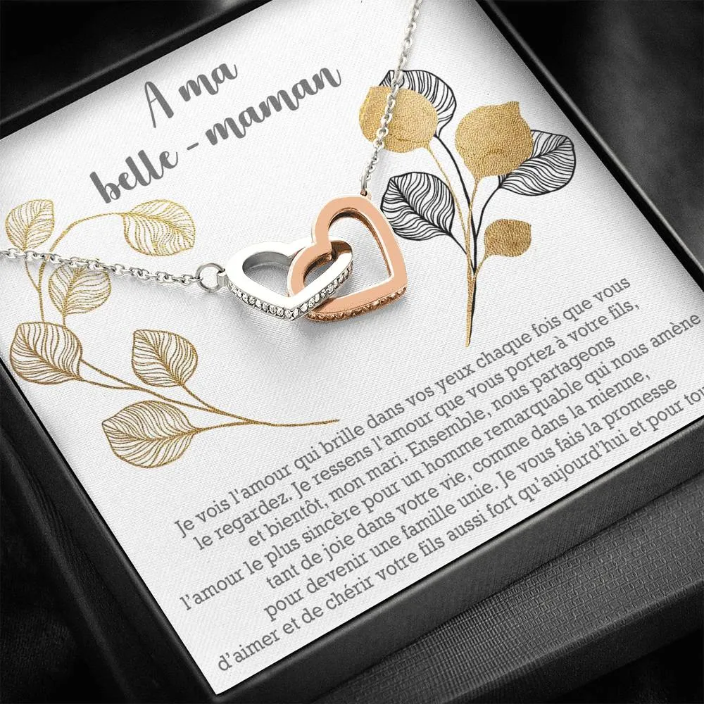 BELMOM • COLLIER BELLE-MÈRE Double Cœur