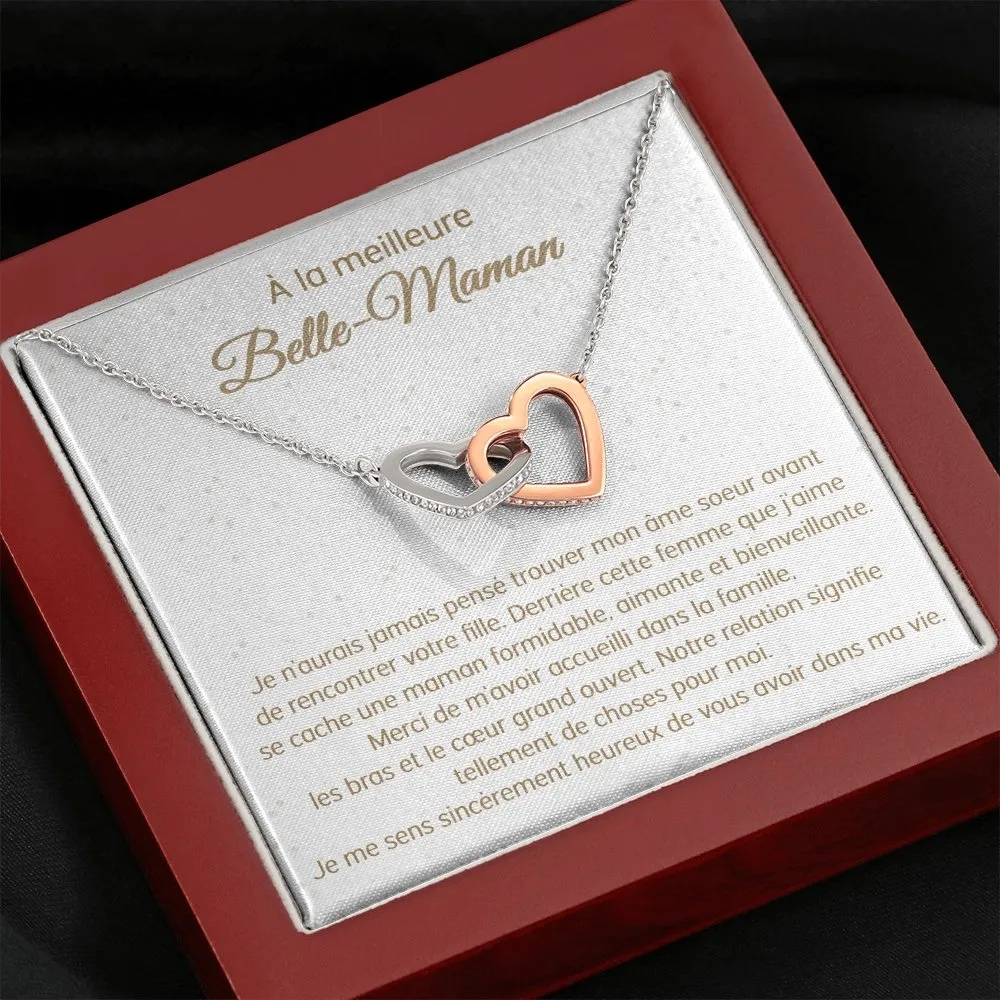 BELMOM • COLLIER BELLE-MÈRE VERSION HOMME Double Cœur
