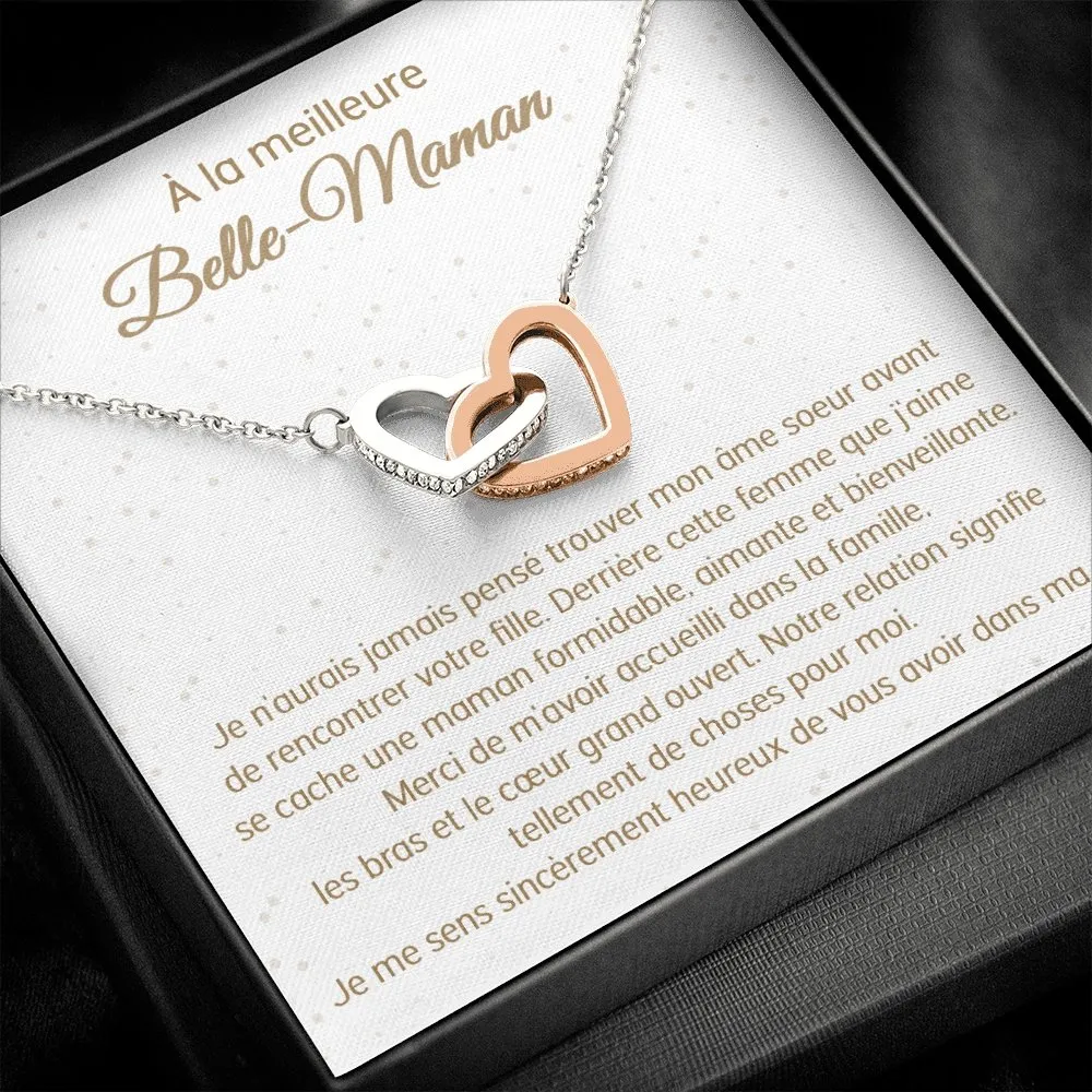 BELMOM • COLLIER BELLE-MÈRE VERSION HOMME Double Cœur