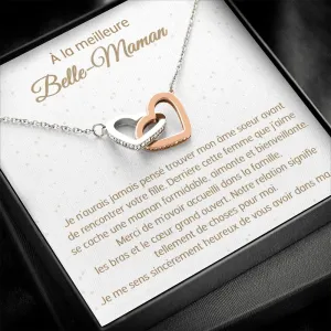 BELMOM • COLLIER BELLE-MÈRE VERSION HOMME Double Cœur